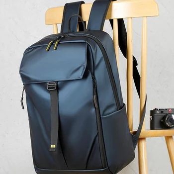 Нов мъжки раница, водоустойчив Оксфорд чантата, училищната спортна чанта с голям капацитет, студентски чанта за компютър, Мултифункционален раница за всеки ден - Изображение 1  