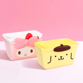 Sanrioed My Melody Cinnamoroll Hello Kitty Преносим Кутия За Съхранение На Закуски За Къпане, Без Натрупване На Вода Преносим Подарък За Фестивала За Момичета - Изображение 1  
