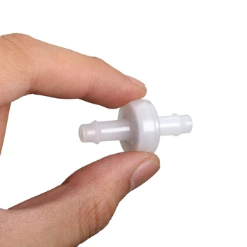 Клапан PVDF, устойчив на абразия, еднопосочен клапан за с газ, течен въздух, 1/4 инча 6 мм - Изображение 2  