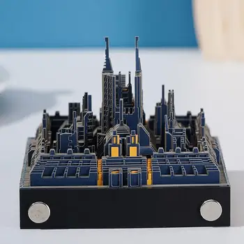 Sky City 3D Дизайн бележки Замъка Приказна Бележник 3D Стикери Принцеса за scrapbooking Кавайные аксесоари, Сувенири за Подарък партита - Изображение 2  