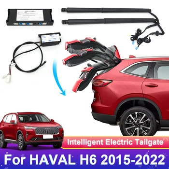 Авто електрическо задвижване на задния капак, интелигентни електрически автомобил с багажник, сензор за удар, една врата по-близо врати на автомобила, комплект за захранване на задната врата За HAVAL H6 2015-2022 - Изображение 1  