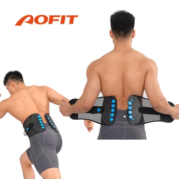За стягане на долната част на гърба AOFIT за облекчаване на болки в гърба Компрессионный Колан-за Мъже И Жени Лумбална Подкрепа за Лумбалните Бандаж за Херния на Междупрешленния диск - Изображение 1  