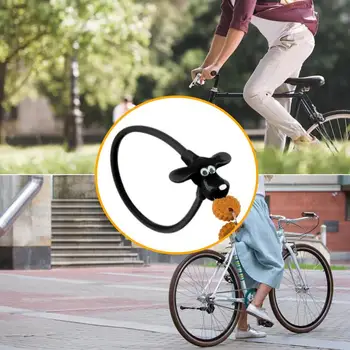 Противоугонный Велосипеден Заключване Cartoony Заключване Ebike Силикон Заключване Сладко Куче Електрически Скутер Lock Вело Ключалки За Електрически Сгъваеми Пътни Велосипеди - Изображение 2  