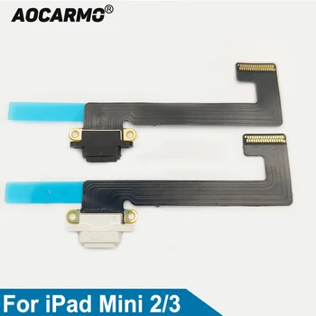 Aocarmo за iPad Mini Mini 2 3 USB порт за зареждане, докинг станция за зарядно устройство, гъвкав кабел - Изображение 1  