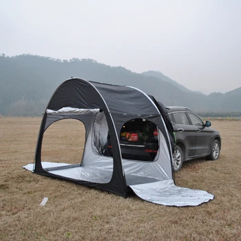 Военен зелен suv, коли, палатки, колоездене, палатки Може да се свърже към задната част, на палатка може да се приложи към тентам с мек покрив. - Изображение 1  
