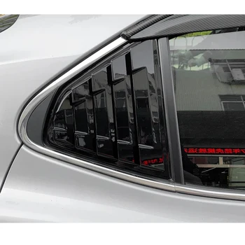 Двойката щори на една четвърт от задното странично стъкло от ABS-пластмаса, тампон върху спойлер за Toyota Camry 2018 2019 2020 2021, Автомобилен стайлинг - Изображение 2  