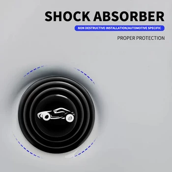 Стикер на силиконовата накладку за защита на вратата на колата от сблъсъци за Toyota Rav4 Xa50, Ремонт 2019 2020 2021, аксесоари за външността на автомобила - Изображение 2  