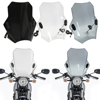 За KEEWAY K-LIGHT 125 KLIGHT125 2018 г. - 2023 Универсален мотоциклет предното стъкло, защитно стъкло, и Дефлектор, Аксесоари за мотоциклети - Изображение 1  