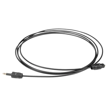 2 м Мини 3,5 мм Plug Цифров Оптичен аудио кабел SPDIF Оптоволоконная Линия - Изображение 2  