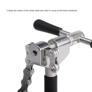 Универсален велосипеден прекъсвач на веригата, сплитер, режещи инструменти за ремонт на велосипеди, ръчен инструмент за премахване на слюней, директна доставка - Изображение 2  