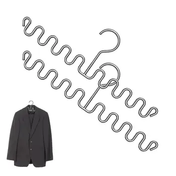 Закачалка с една вълнообразна модел Многофункционални закачалки за дрехи Вълнообразни Закачалка за дрехи Вълнообразни Закачалка Cami запазване на място за хавлии Потници Каишка - Изображение 1  