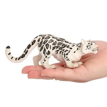 Фигурка На Снежен Леопард Реалистични Подробен Фигурки Снежна 
