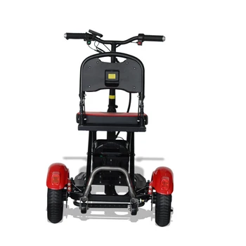 Китайски сгъваем електрическа триколка Скутер за възрастни 3 Триколки Евтини триколки за възрастни хора с увреждания - Изображение 2  
