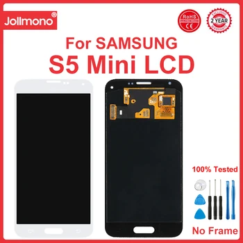 Мини-дисплей Super AMOLED S5, за Samsung Galaxy S5 Mini G800 G800F G800H LCD дисплей Със Сензорен Екран и Цифрователем В Събирането на - Изображение 2  