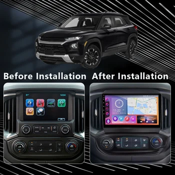 MAMSM Android12 Автомагнитола За Chevrolet TrailBlazer S10 Colorado 2017-2019 Мултимедиен Bluetooth Плейър GPS Навигация 4G Carplay - Изображение 2  