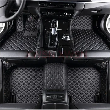Обичай автомобилни постелки с пълно покритие на 3D за Audi Q7 4 Seat 5 Seat 2006-2015 2016-2019 Аксесоари за интериора Килим - Изображение 1  