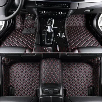 Обичай автомобилни постелки с пълно покритие на 3D за Audi Q7 4 Seat 5 Seat 2006-2015 2016-2019 Аксесоари за интериора Килим - Изображение 2  