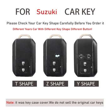 Сладък Булдог Нов Калъф За Ключове на Автомобила От TPU Suzuki Ertiga Swift 2017 Wagon R Японски изключителното право Тип 3c Ignis Embona XL7 ключодържател - Изображение 2  