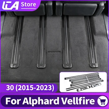 Водач на планк подсветка на плъзгача на седалката за Toyota Alphard Vellfire 30 2015-2023 Аксесоари за промяна на интериора - Изображение 1  