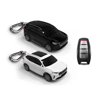 Калъф за ключове от машини за Haval H6, калъф за ключове, джоб за модел кола, калъф за кутията за ключове, Защитен калъф за дистанционно управление, персонални модел автомобил - Изображение 1  