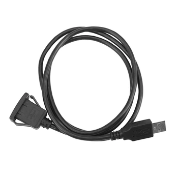 2X автомобили таблото с вълни на определени конектор USB между мъжете и контакти, удлинительный кабел 1 м - Изображение 2  