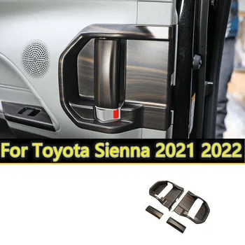 Интериорът под дървото на задната врата, чаши, пана, украса за кола за Toyota Sienna 2021 2022 - Изображение 1  
