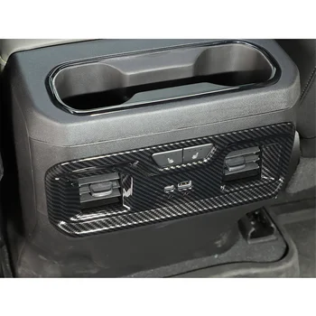 За Chevrolet Silverado /GMC SIERRA 2022 2023 2024, Отрежете капака на задния отдушник, Аксесоари от ABS въглеродни влакна - Изображение 2  