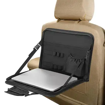 Тава за волана Маса за лаптоп Многофункционални автомобили на задните седалки Маса за лаптоп Автомобили Офис чанта Кола на Работния плот за - Изображение 1  