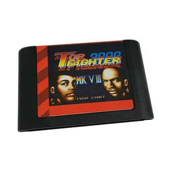 Игри касета Top Fighter 2000 за 16-битова конзола за игри NTSC и PAL ViACdeo - Изображение 1  