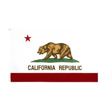 60x90 см, 90x150 см, гоблен с флага Калифорния - Изображение 2  