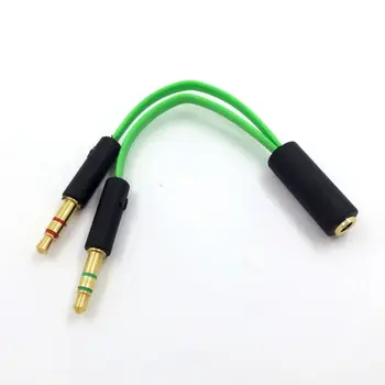 2022 Нов кабел за слушалки, адаптер за слушалки, сплитер, слушалки, микрофон за razer - Изображение 2  