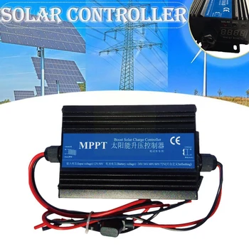 MPPT Boost Слънчев Контролер за Зареждане на Зарядно Устройство 300 W Акумулатор Регулатор на Напрежение на Зареждане Зарядно Устройство и Регулатор на 24/36/48/60/72 В Трайни - Изображение 2  