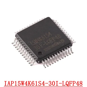 1бр Нов Оригинален Чип на Микроконтролера IAP15W4K61S4-30I-LQFP48 1T 8051 Микропроцесор - Изображение 1  