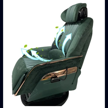 Аксесоари за интериора на колата луксозни самолетни седалки, бизнес класа MPV, удобна седалка с електрически люк - Изображение 2  