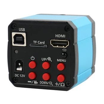 HD 1080P HDMI USB Electronice Цифров Видеомикроскоп с монтиране C Фотоапарат Телефон Ремонт на печатни платки процесора Запояване Видео - Изображение 1  