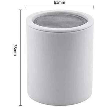 Касета филтър за душ, 15-стъпка филтър за душ за твърда вода, високопроизводителни универсални сменяеми касета филтър - Изображение 2  
