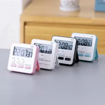 Модул за обучение будилник с обратното броене Прост дизайн Механизъм Малки часовници С мига на осветление на Кухненски Инструменти за готвене Флаш alarm clock Кухня - Изображение 2  