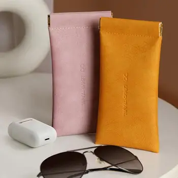 Чанта за съхранение на очила Преносим здрав калъф за очила джобен размер, Водоустойчива чанта за слънчеви очила с голям капацитет за офис - Изображение 2  