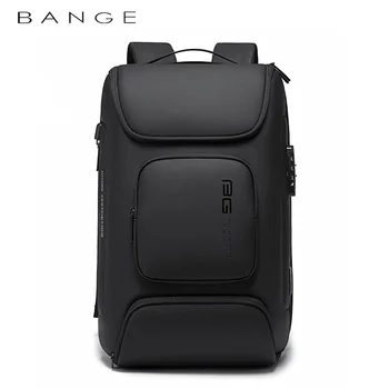 Гореща разпродажба BANGE business водоустойчив мъжки раница за пътуване по поръчка, ежедневна спортна чанта за лаптоп mochila - Изображение 1  