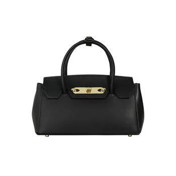 Дамски чанти 2023New, луксозни модни чанти, клатч от телешка кожа, с висококачествена текстура, женствена чанта през рамо в ретро дизайн, женствена чанта през рамо - Изображение 1  