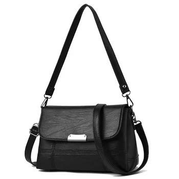 Проста и ежедневни дамски чанта през рамо 2023 г., нова темпераментен чанта на едно рамо, хит на продажбите, Универсален модерен дамски чанта - Изображение 1  