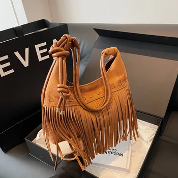 Дамска чанта за през рамото от изкуствена кожа, с модерна кожена чанта на верига, женствена чанта за пазаруване в чужд стил, квадратна чанта за телефон, чанта - Изображение 1  