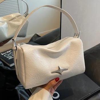 Популярната дамска чанта 2023, Нова лятна проста чанта-месинджър с едно рамо, висококачествени чанти за през рамо за жени, дизайнерска чанта - Изображение 2  