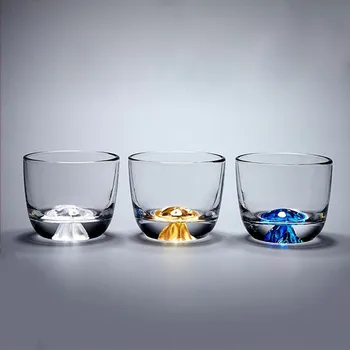 I165, чаени чаши от кристално стъкло, преносима чай и прибори, Чай аксесоар, Японски стил, За пътуване, 2 бр. - Изображение 1  
