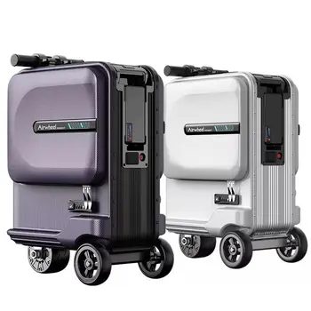Шанхай Sanfu SE3mini Airwheel Unisex Spinner, Умен багажното куфара, Бизнес чанти, ръчния багаж, куфар Електрически скутер - Изображение 1  