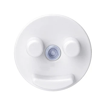 Гъба за усмивки Фиксиран скоба Притежателя гъба за усмихнато Лице Органайзер Издънка на Инструменти за съхранение на мивки - Изображение 1  