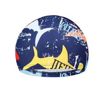 Шапка за плуване, Модерен шапчица за гмуркане, шапка за плуване в басейн, шапка за плуване за мъже и жени, Летни Плажни Водни спортове, Сърфинг, дълга коса - Изображение 1  
