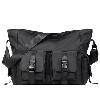 Мъжка чанта-месинджър модни Оксфорд водоустойчива чанта през рамо Ежедневни единично чанта с голям капацитет за мъже - Изображение 2  