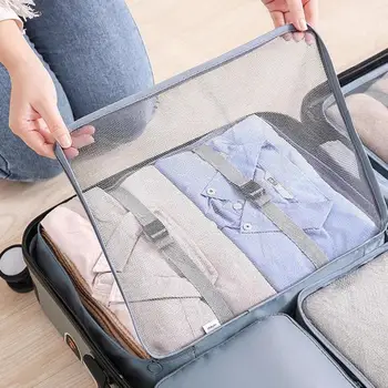 Върховният органайзер за пътуване Вместительные пътни чанти за съхранение на дрехи, бельо, обувки, водоустойчиви Дишащи за пътуване - Изображение 1  