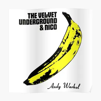 Плакат на the Velvet Underground, Съвременната стенопис, Художественото оформление на домашната стени, Забавно украса, Реколта картина, принт без рамка - Изображение 1  